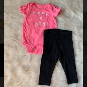 baby short sleeve bodysuit set